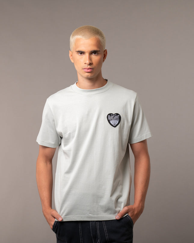 Remera Heart Grey