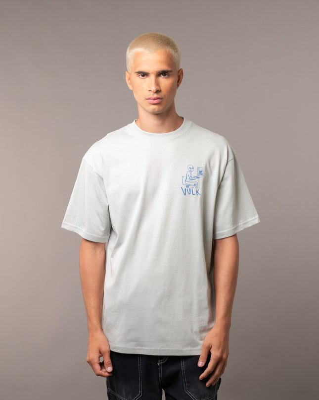 Remera Back In Bu Grey