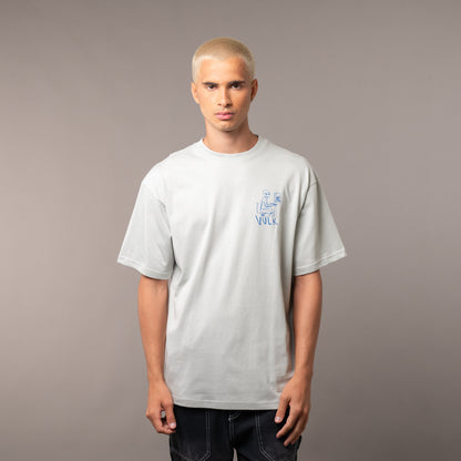 Remera Back In Bu Grey