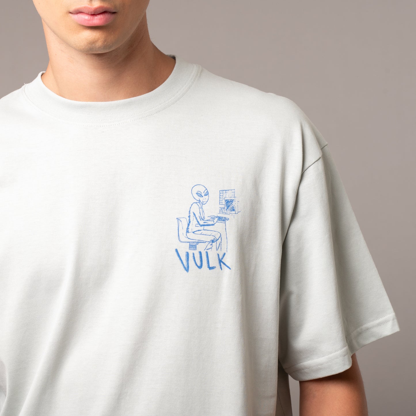Remera Back In Bu Grey