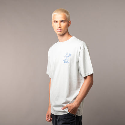 Remera Back In Bu Grey