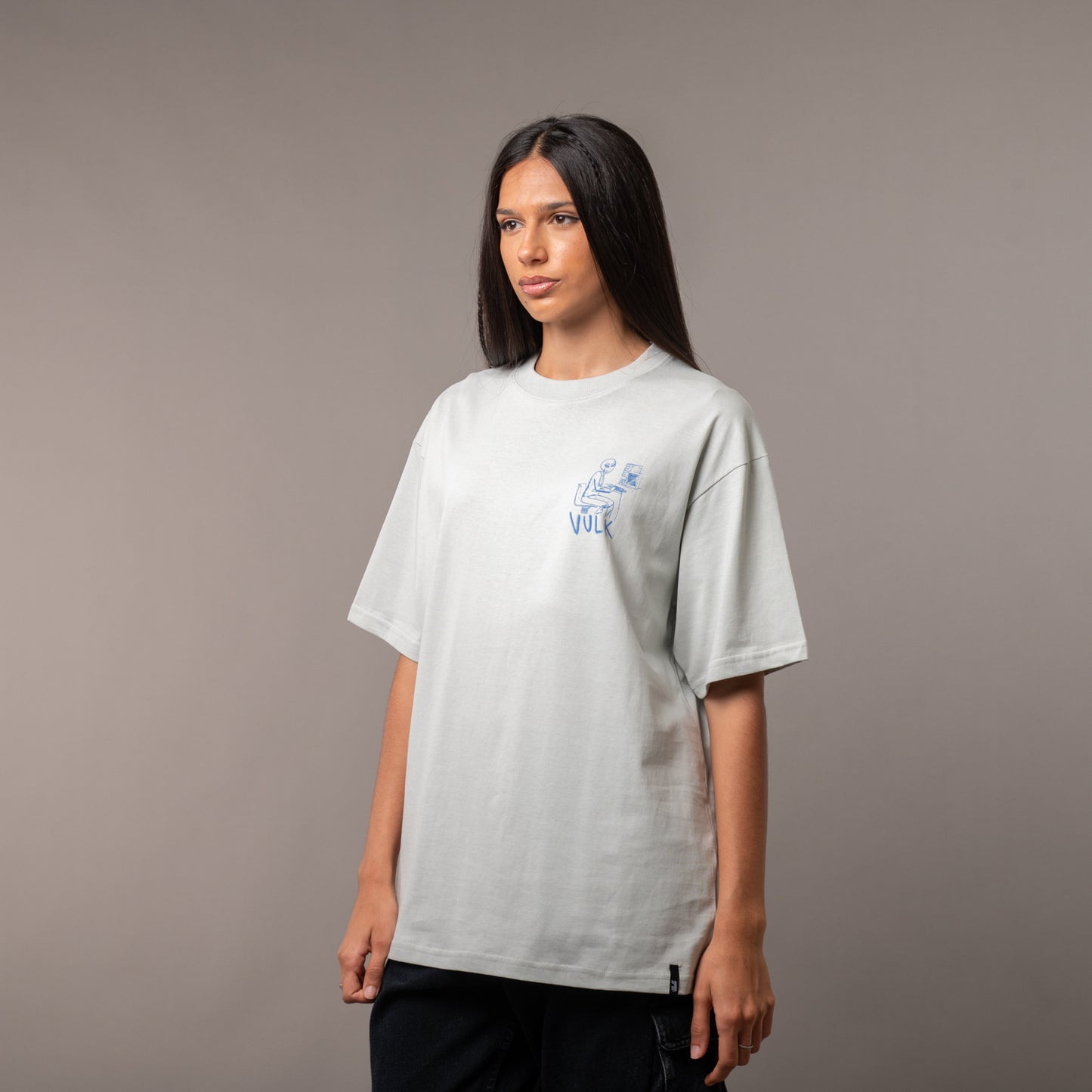 Remera Back In Bu Grey