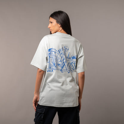 Remera Back In Bu Grey