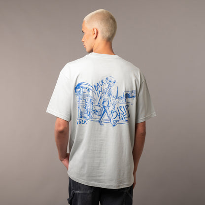 Remera Back In Bu Grey
