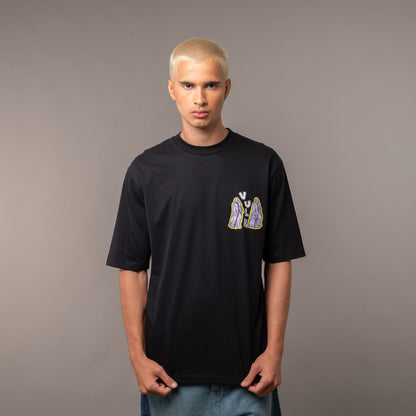 Remera Strokes Black