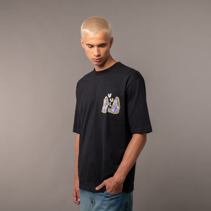 Remera Strokes Black