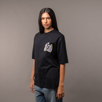 Remera Strokes Black