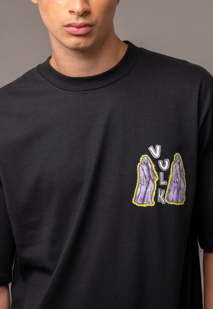 Remera Strokes Black