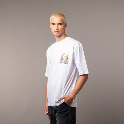 Remera Strokes White