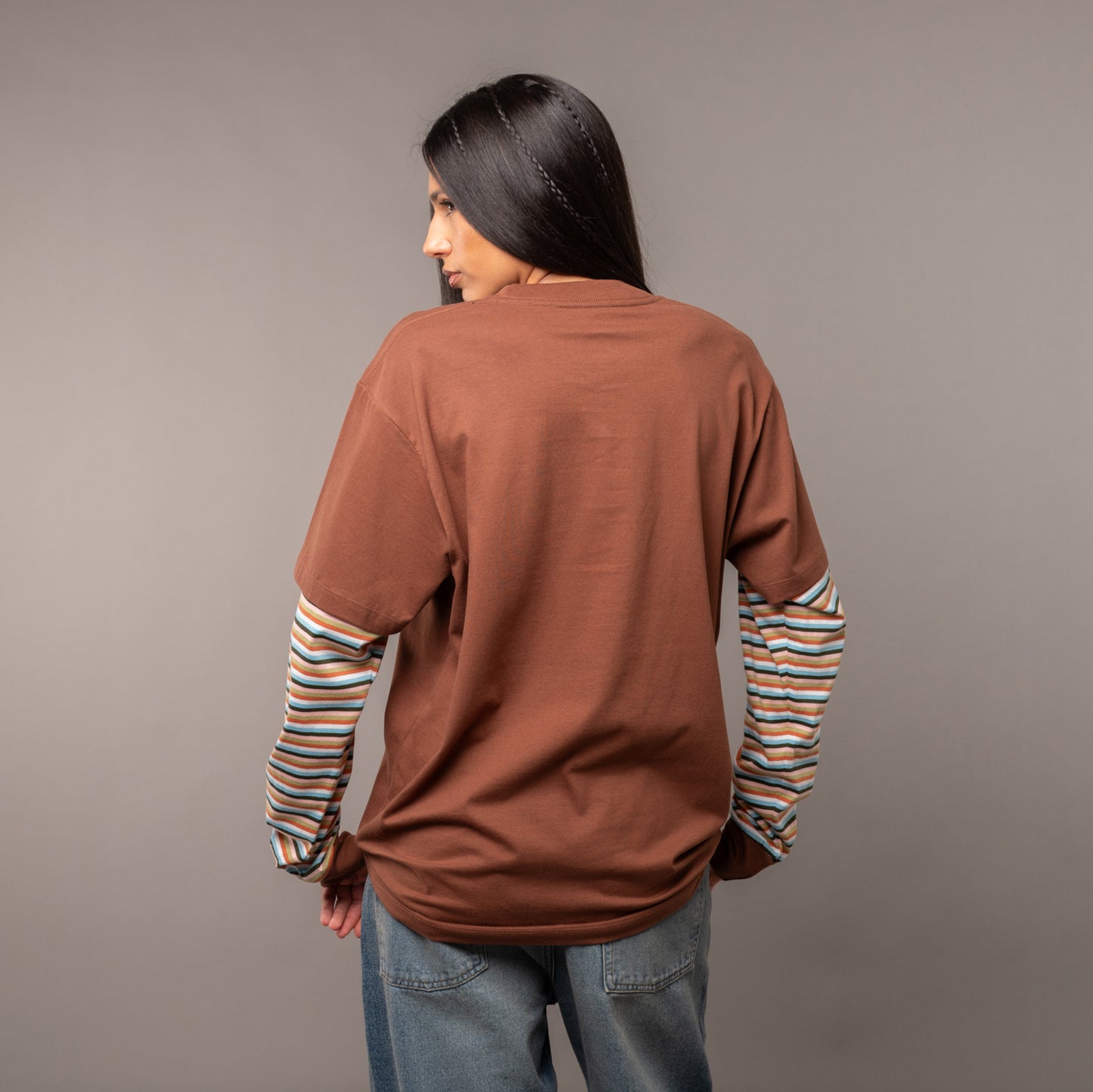 Remera Vulk Trapped Brown