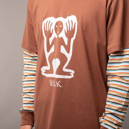 Remera Trapped Brown