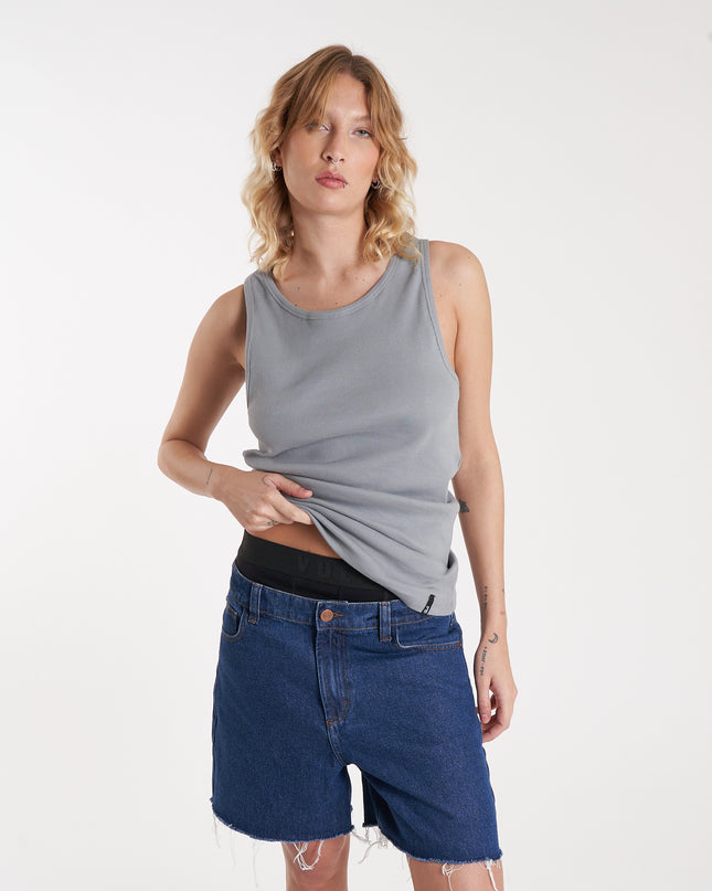 Musculosa Geri Grey