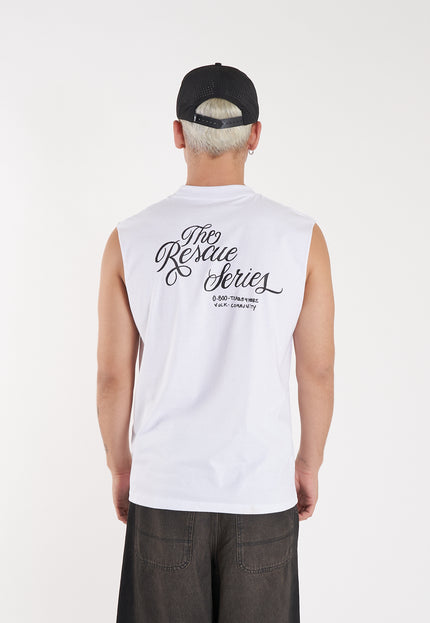 Musculosa Tears White