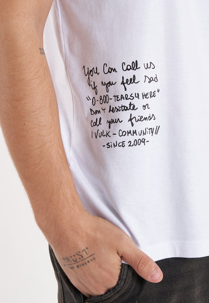 Musculosa Tears White