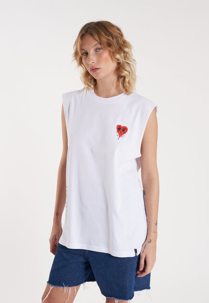 Musculosa Tears White