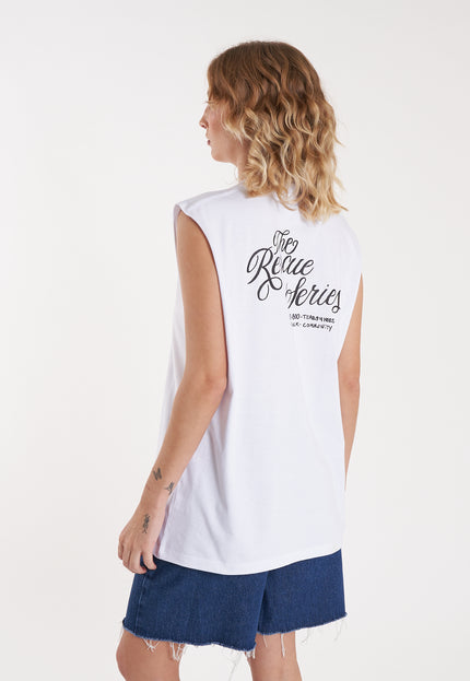 Musculosa Tears White