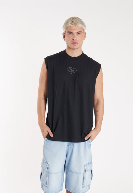 Musculosa Matt Black