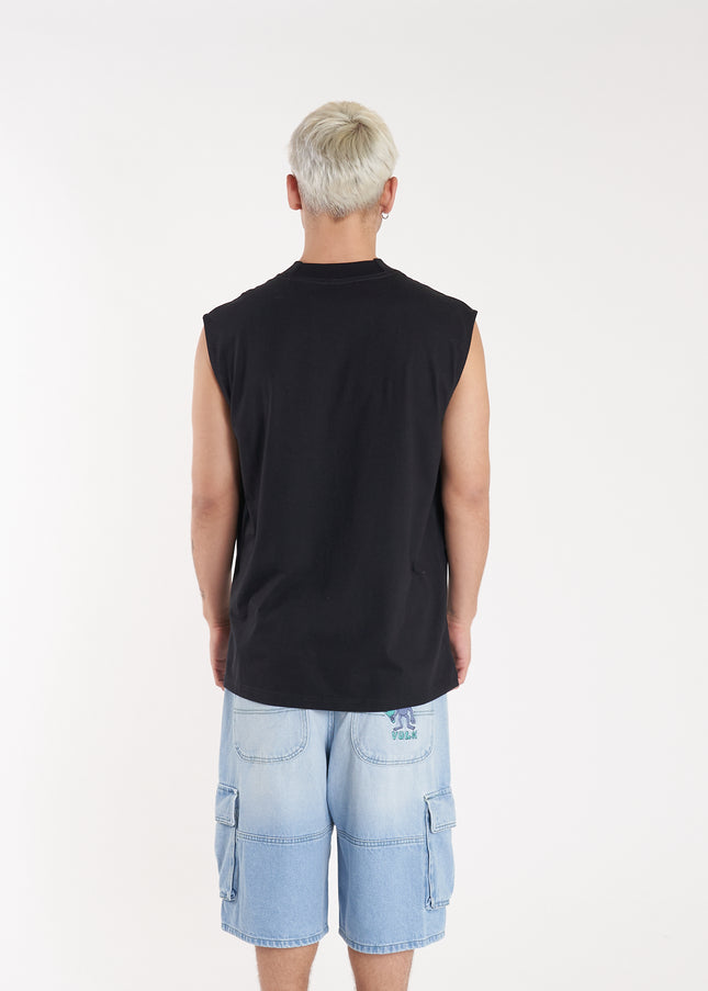 Musculosa Matt Black