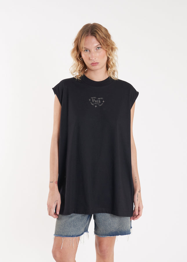 Musculosa Matt Black