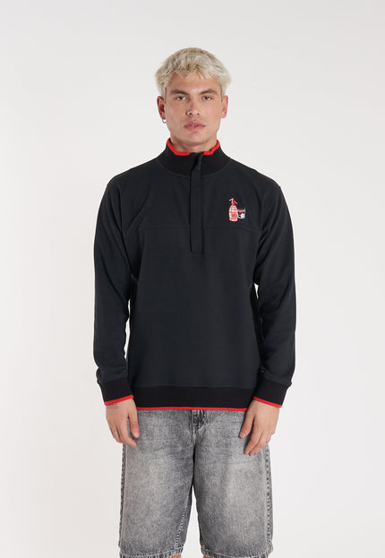 Buzo Vacation Half Zip Black