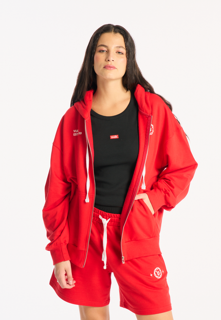 Campera Canguro Mitch Red