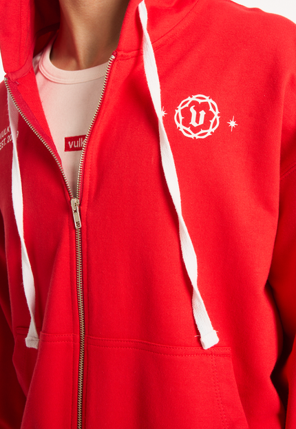 Campera Canguro Mitch Red