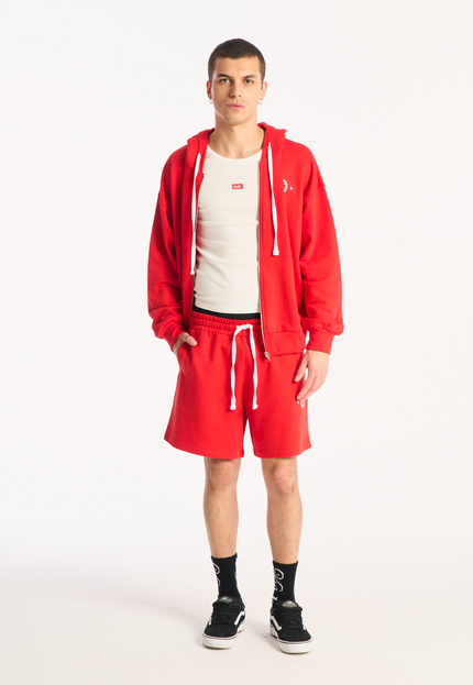 Campera Canguro Mitch Red