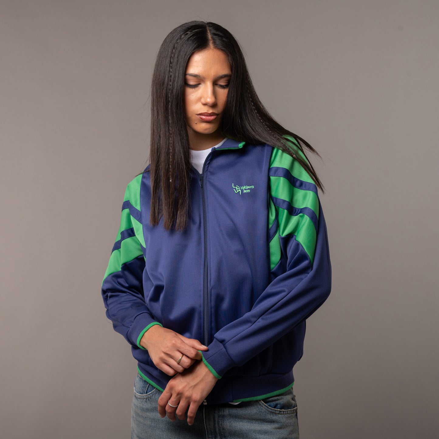 Campera Canguro Members Blue