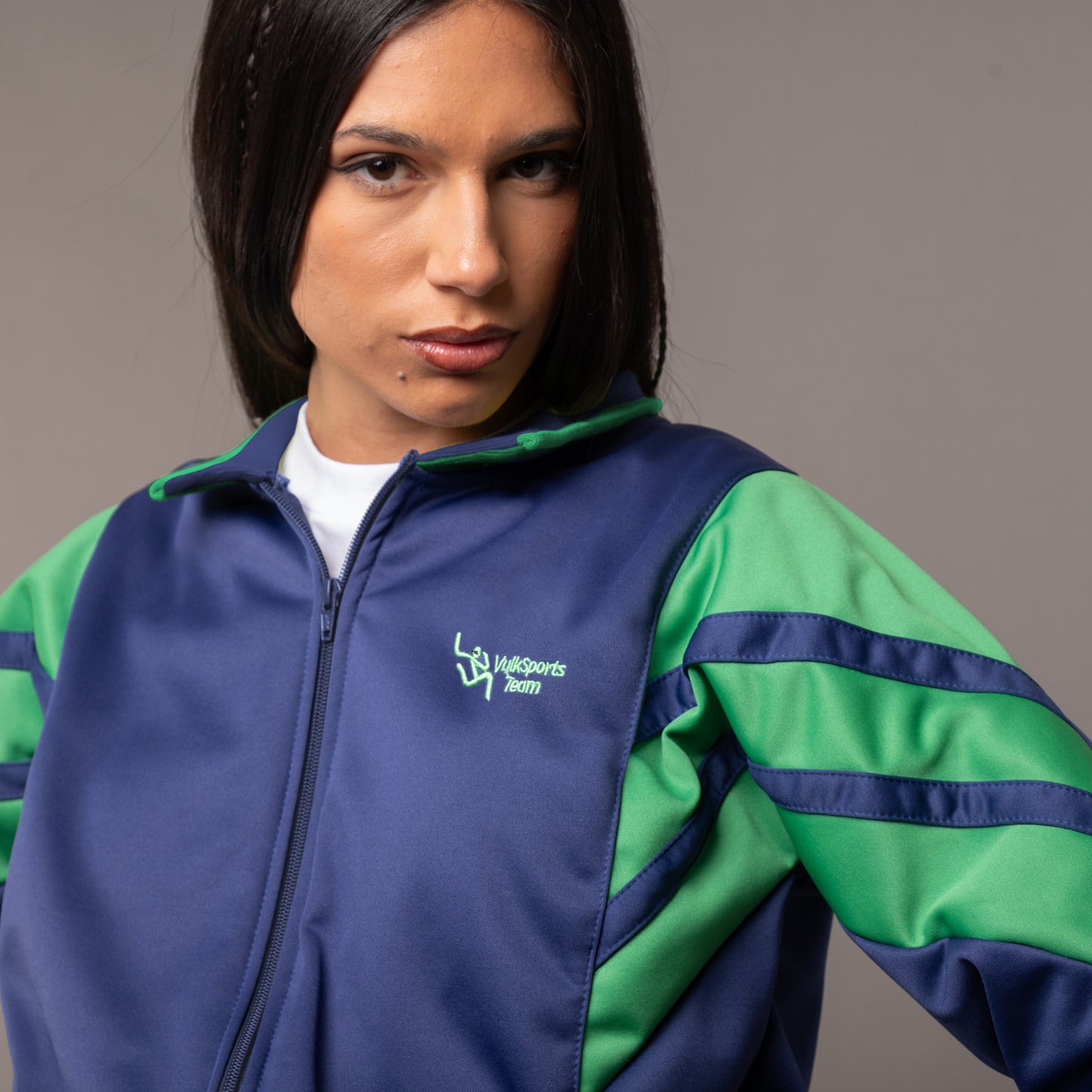 Campera Canguro Members Blue
