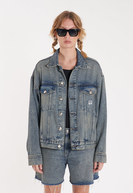 Campera Liviana Numa Jacket Vintage Blue