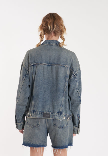 Campera Liviana Numa Jacket Vintage Blue