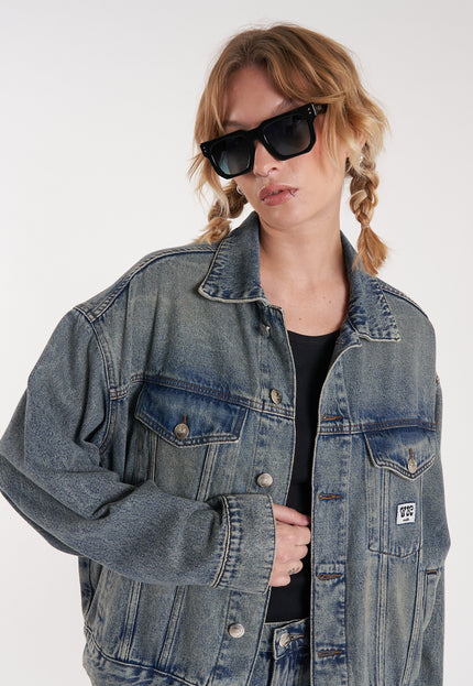 Campera Liviana Numa Jacket Vintage Blue