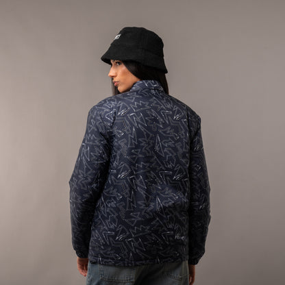 Campera Abrigo Raw Fullprint