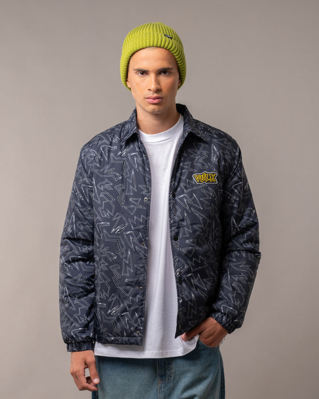 Campera Abrigo Raw Fullprint
