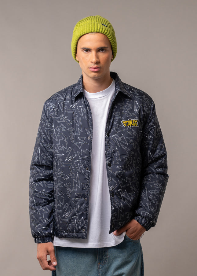 Campera Abrigo Raw Fullprint