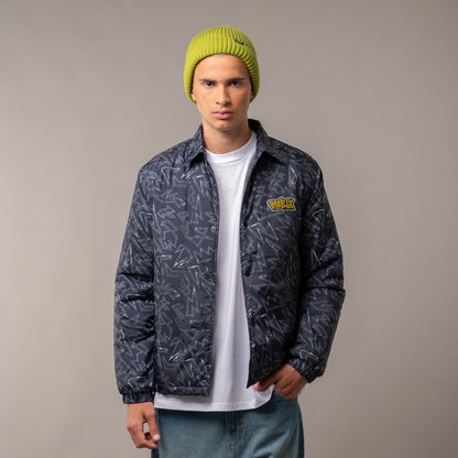 Campera Abrigo Raw Fullprint