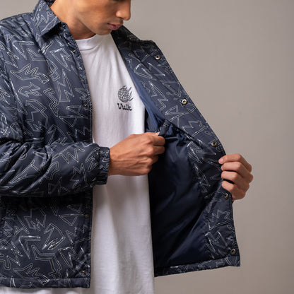 Campera Abrigo Raw Fullprint