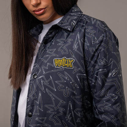 Campera Abrigo Raw Fullprint