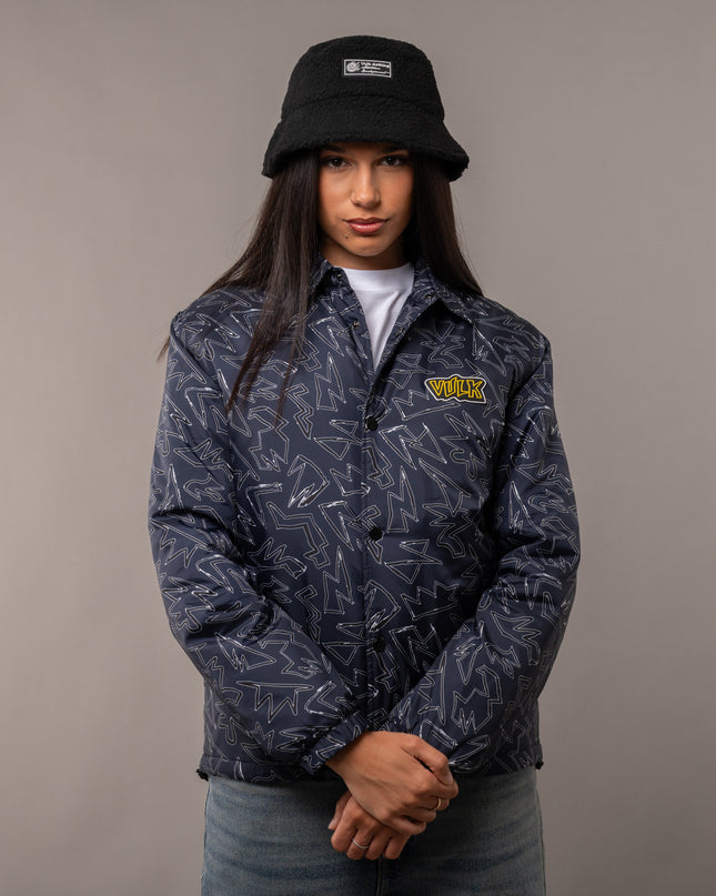 Campera Abrigo Raw Fullprint