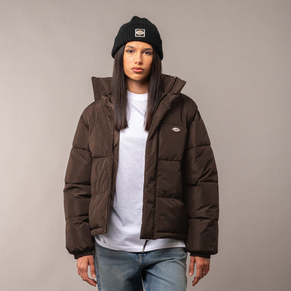 Campera Abrigo Butler Dark Brown