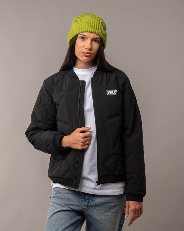 Campera Abrigo Turtle Bomber Black