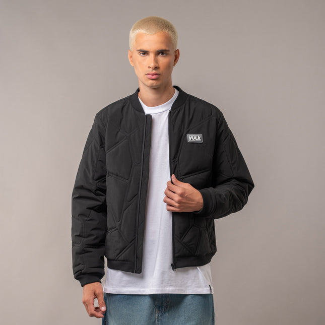 Campera Abrigo Turtle Bomber Black