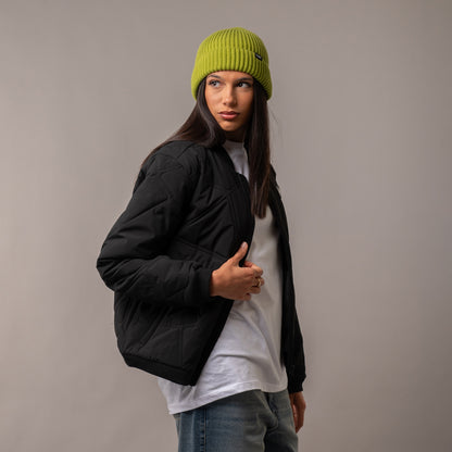 Campera Abrigo Turtle Bomber Black