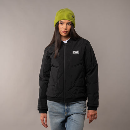 Campera Abrigo Turtle Bomber Black
