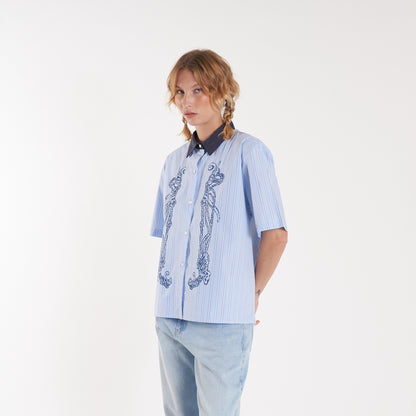 Camisa Frame Lined