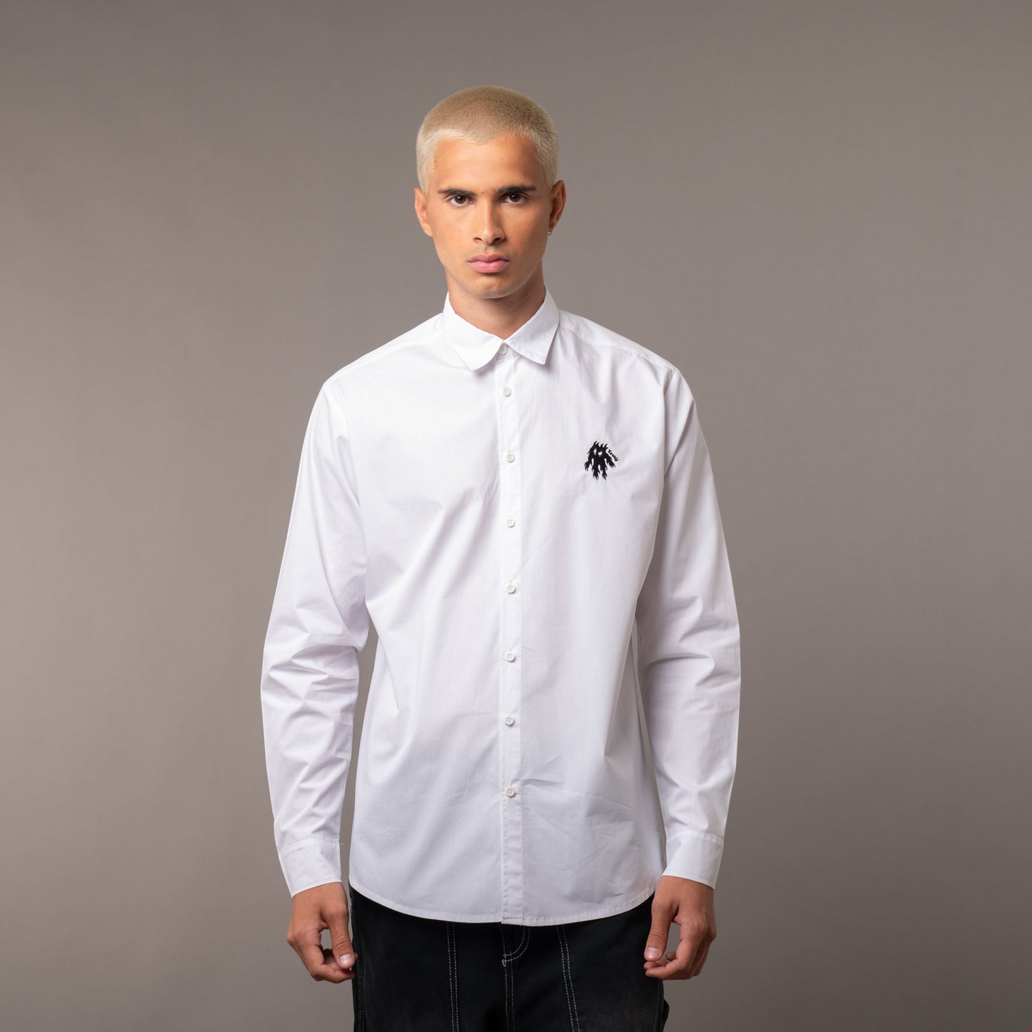 Camisa Ml Ghost White