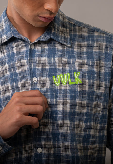 Camisa Ml Woods Blue