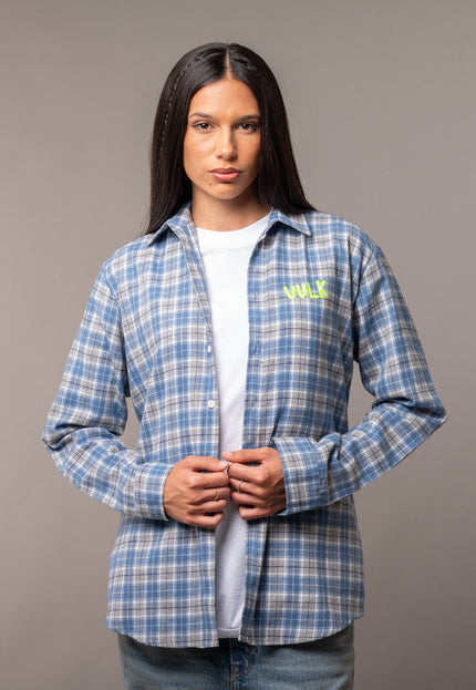 Camisa Ml Woods Blue