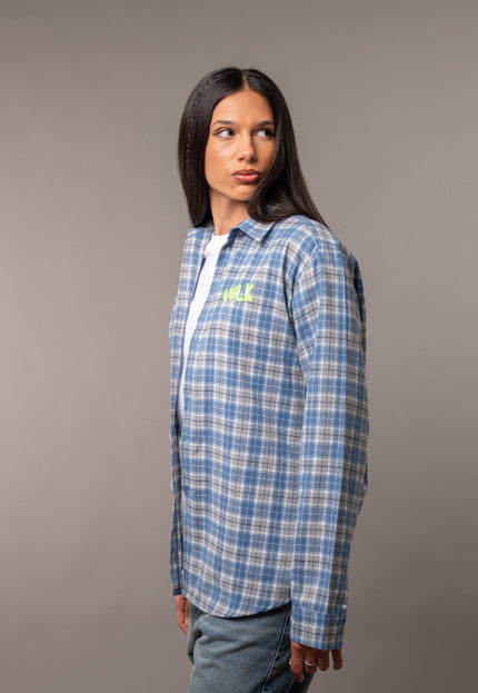 Camisa Ml Woods Blue