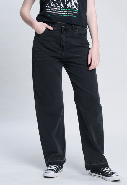 BAGGY TRASH JEAN BLACK